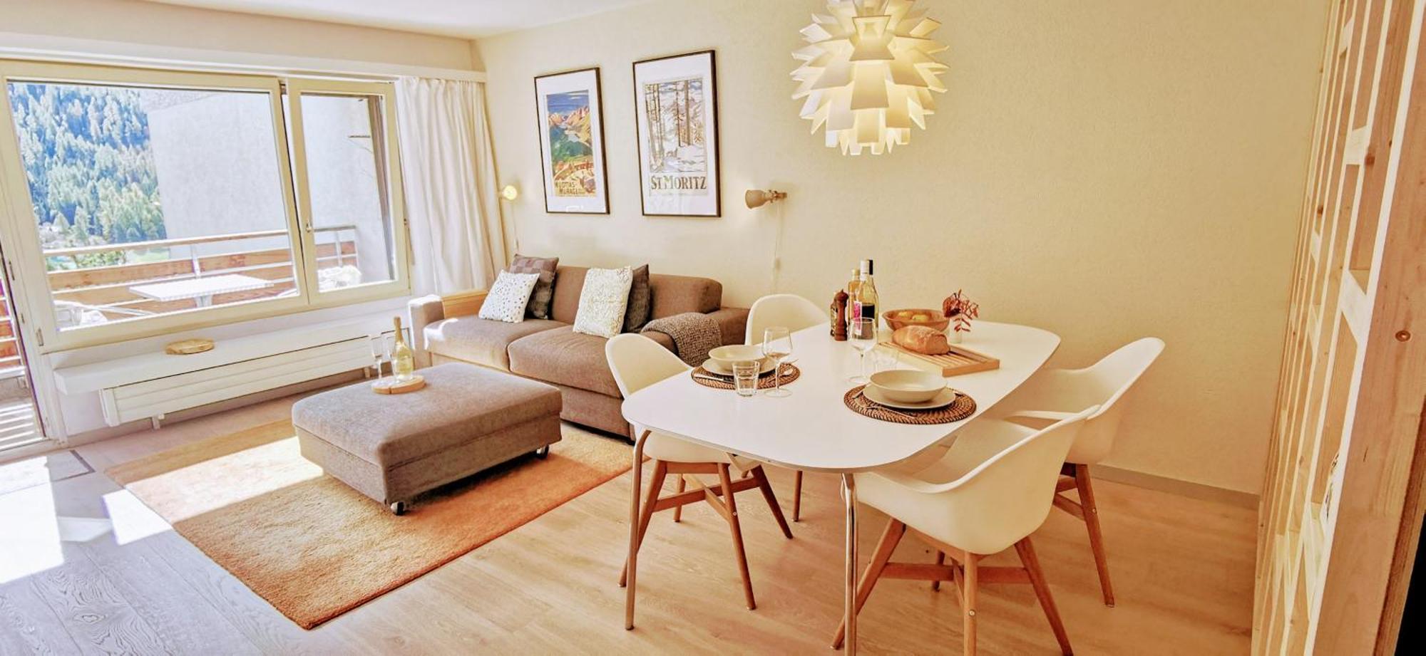 Sankt Moritz Spirit Piz San Gian 14 Apartment Luaran gambar