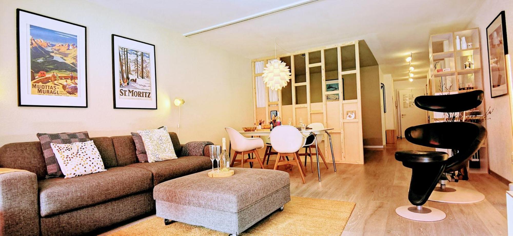 Sankt Moritz Spirit Piz San Gian 14 Apartment Luaran gambar