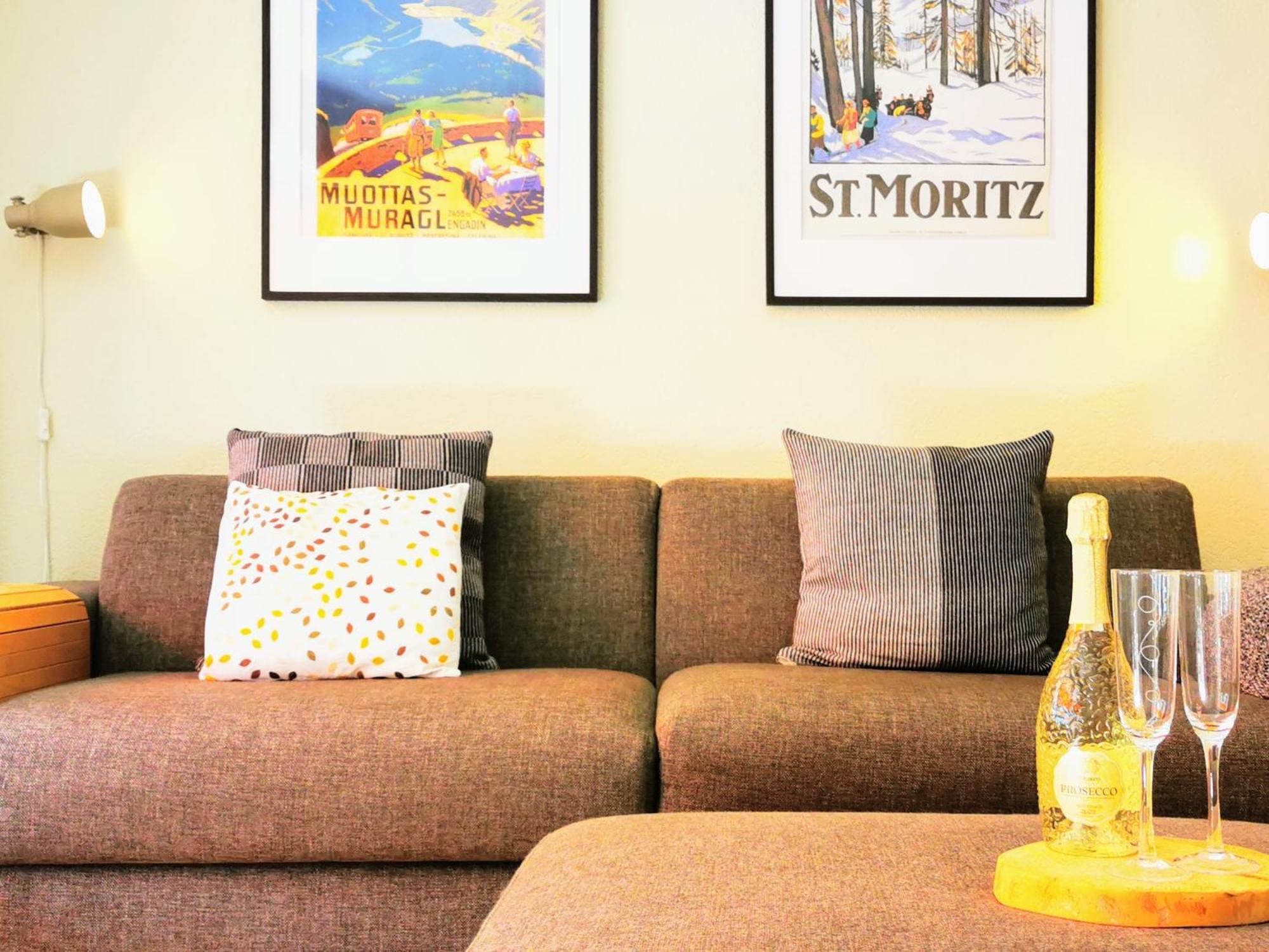 Sankt Moritz Spirit Piz San Gian 14 Apartment Luaran gambar
