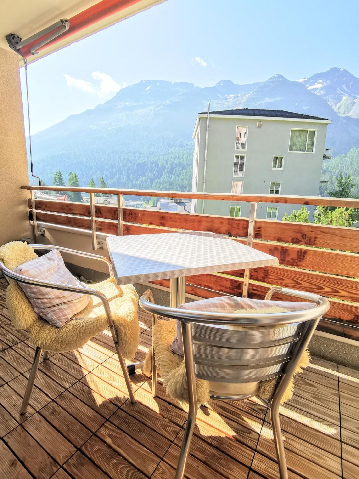 Sankt Moritz Spirit Piz San Gian 14 Apartment Luaran gambar